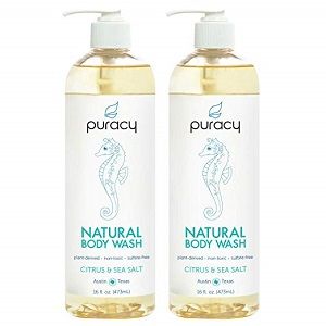 Best Body Wash For Men Your Cleaning Guide 7 Puracy-Natural-Citrus-Sea-Salt-Shower-Gel