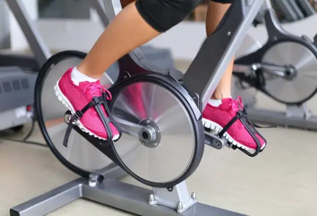 stationary bike without handles