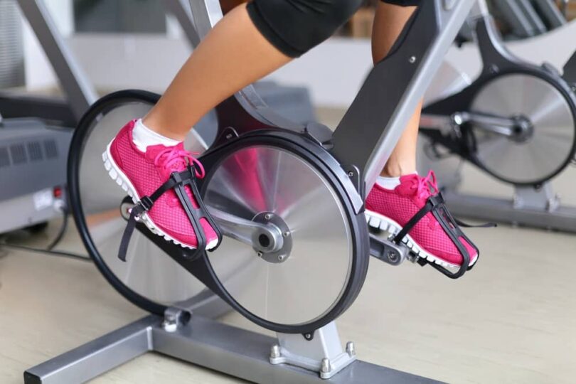 stationary bike without handles