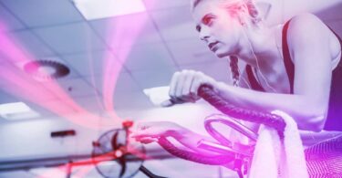proform 500 spx exercise bike with integrated device shelf