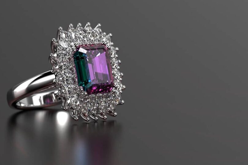 Engagement Rings With Alexandrite