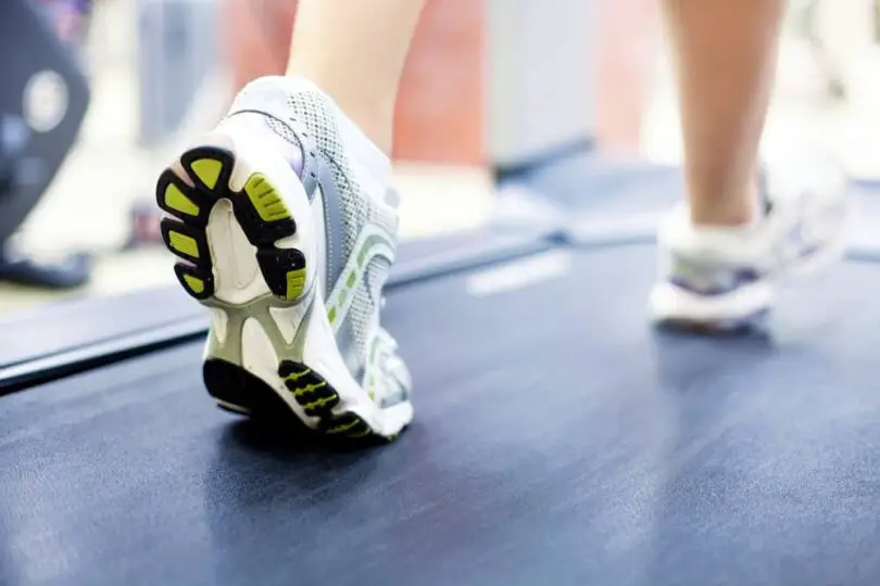 Treadmill With Arm Handles