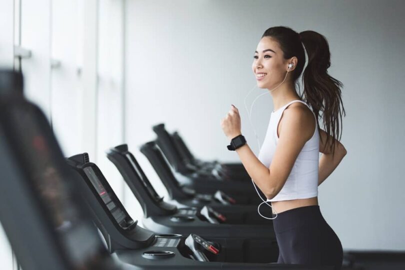 Treadmill With Moving Scenery