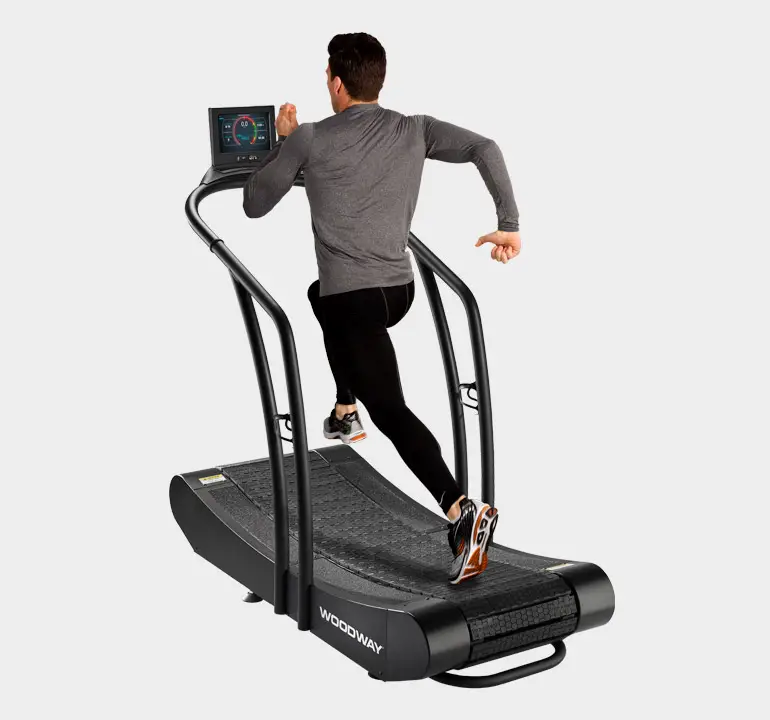 Treadmill With A Curve 1