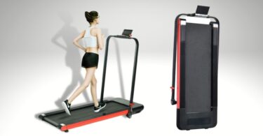 Lightweight Folding Treadmill With Incline 2