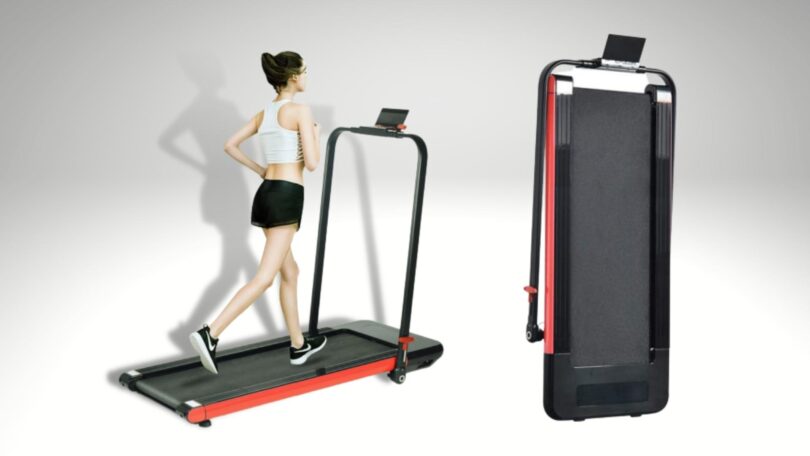 Lightweight Folding Treadmill With Incline 1