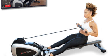 Fitness Reality Magnetic Rower With Bluetooth Connectivity And Chest Belt 9