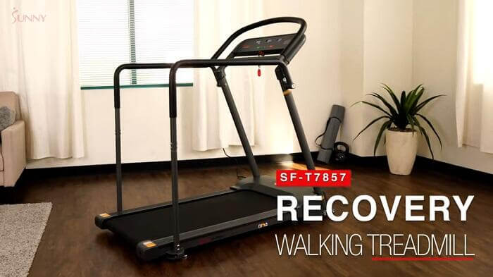 Walking Treadmill With Handrails 1