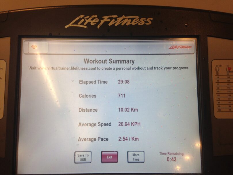 How Long to Run 10K on Treadmill 1