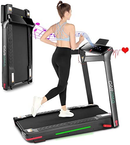 Folding Treadmill With Screen 1