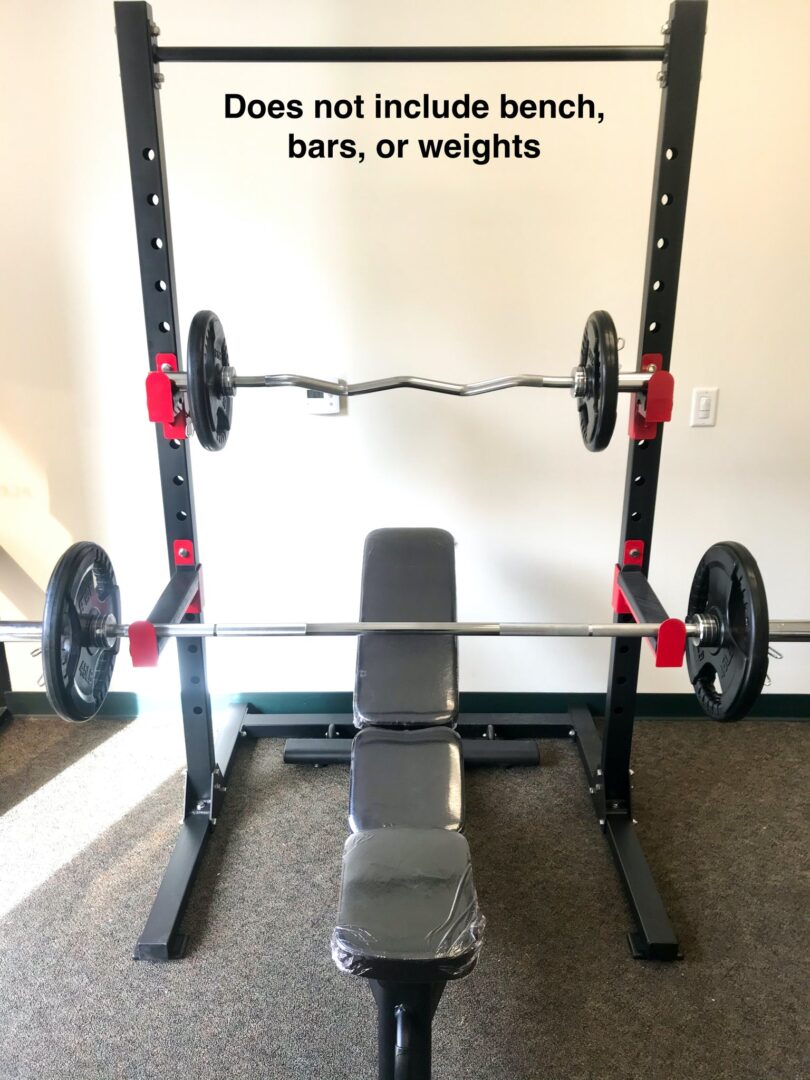 Squat And Bench Rack For Home Gym 1