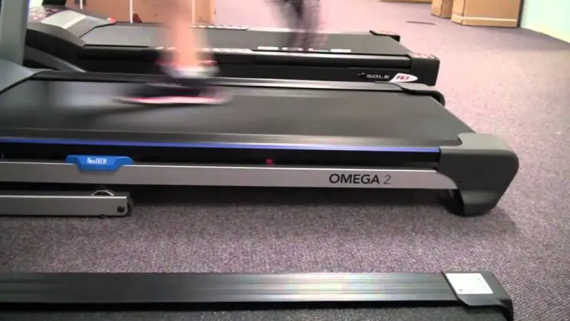 Treadmill With Cushioned Track 1