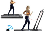 Folding Treadmill With Bluetooth Speaker 1