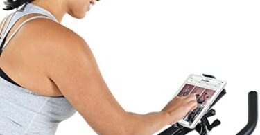 Exerpeutic Spin Bike With Bluetooth Connectivity And Chest Belt 2