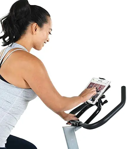 Exerpeutic Spin Bike With Bluetooth Connectivity And Chest Belt 1