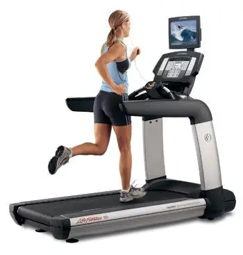 Life Fitness Treadmill With Tv 1
