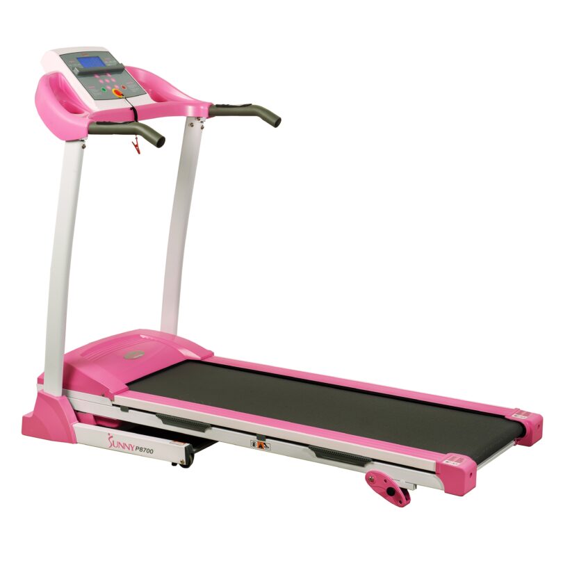 Pink Treadmill With Incline 1