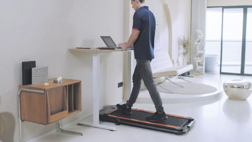 Walking Treadmill With Desk 1