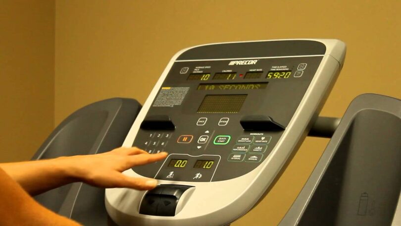 How to Use Precor Treadmill 1