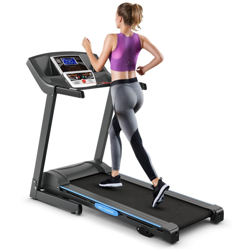 Goplus 2 25Hp Folding Treadmill With Incline 1