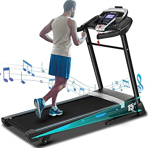 Funmily Treadmill With Automatic Incline 1