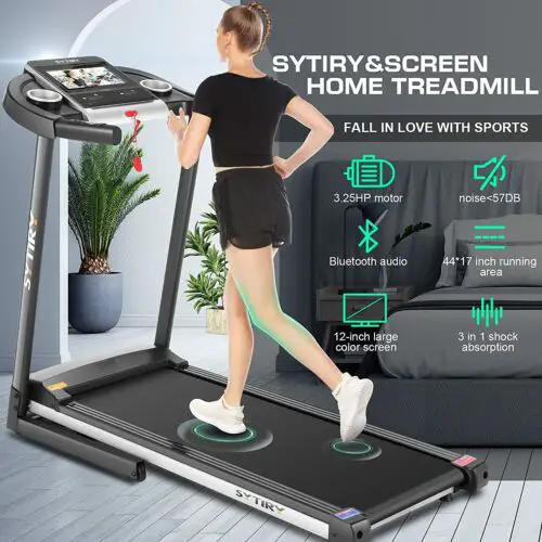 Treadmill With Touchscreen And Internet 1