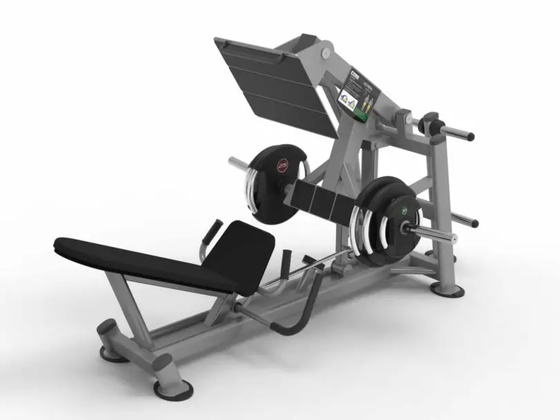 Leg Press Machine With No Weight 1