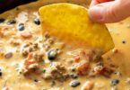 Queso Dip Made With Velveeta 3