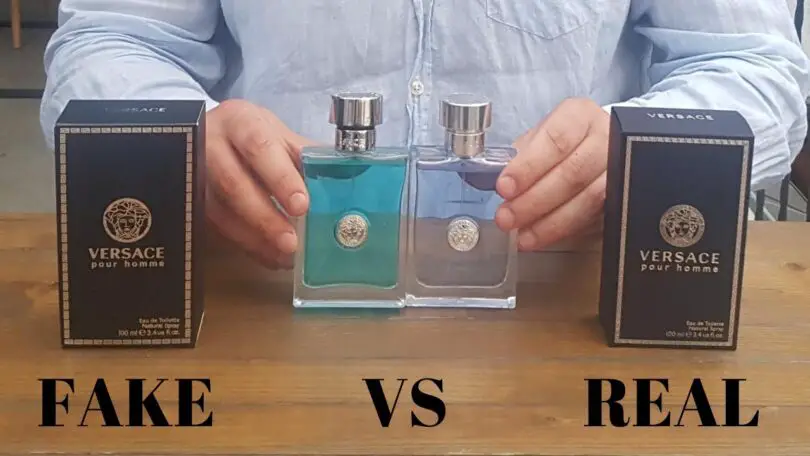 Versace Pour Homme Original Vs Fake: Spot the Difference. 1