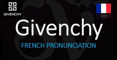 How Do You Pronounce Givenchy