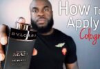 How to Apply Mens Cologne