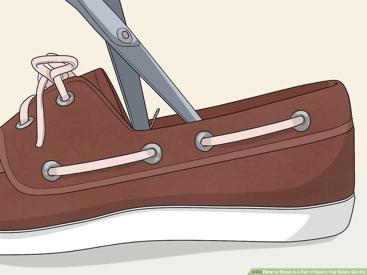 How to Break in Sperrys Grooming Wise