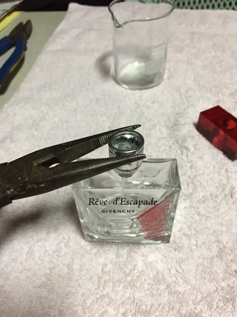 How to Get the Perfume Out of a Bottle