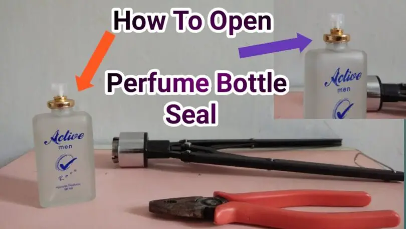 How to Open a Perfume Bottle Spray