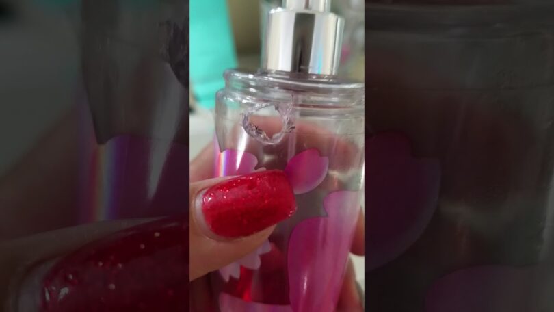 How to Open Bath And Body Works Fragrance Mist Bottles
