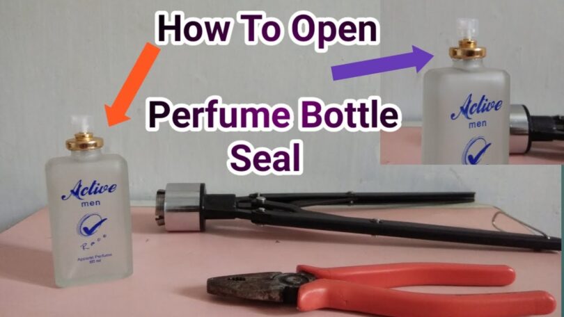How to Open Cologne Bottle