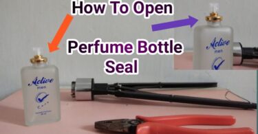 How to Open Perfume Spray Bottle