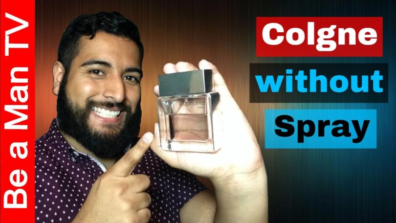 How to Spray Cologne Properly