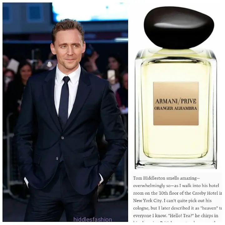 What Cologne Does Tom Hiddleston Wear
