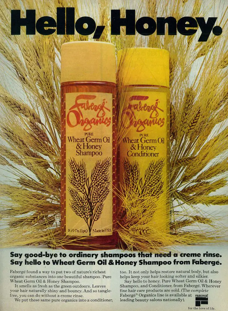 Wheat Germ Shampoo from the 70S