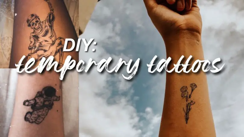 How to Make Your Own Tattoo With Paper And Perfume