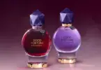 Perfume With Flowers on Bottle