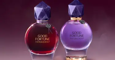 Perfume With Flowers on Bottle