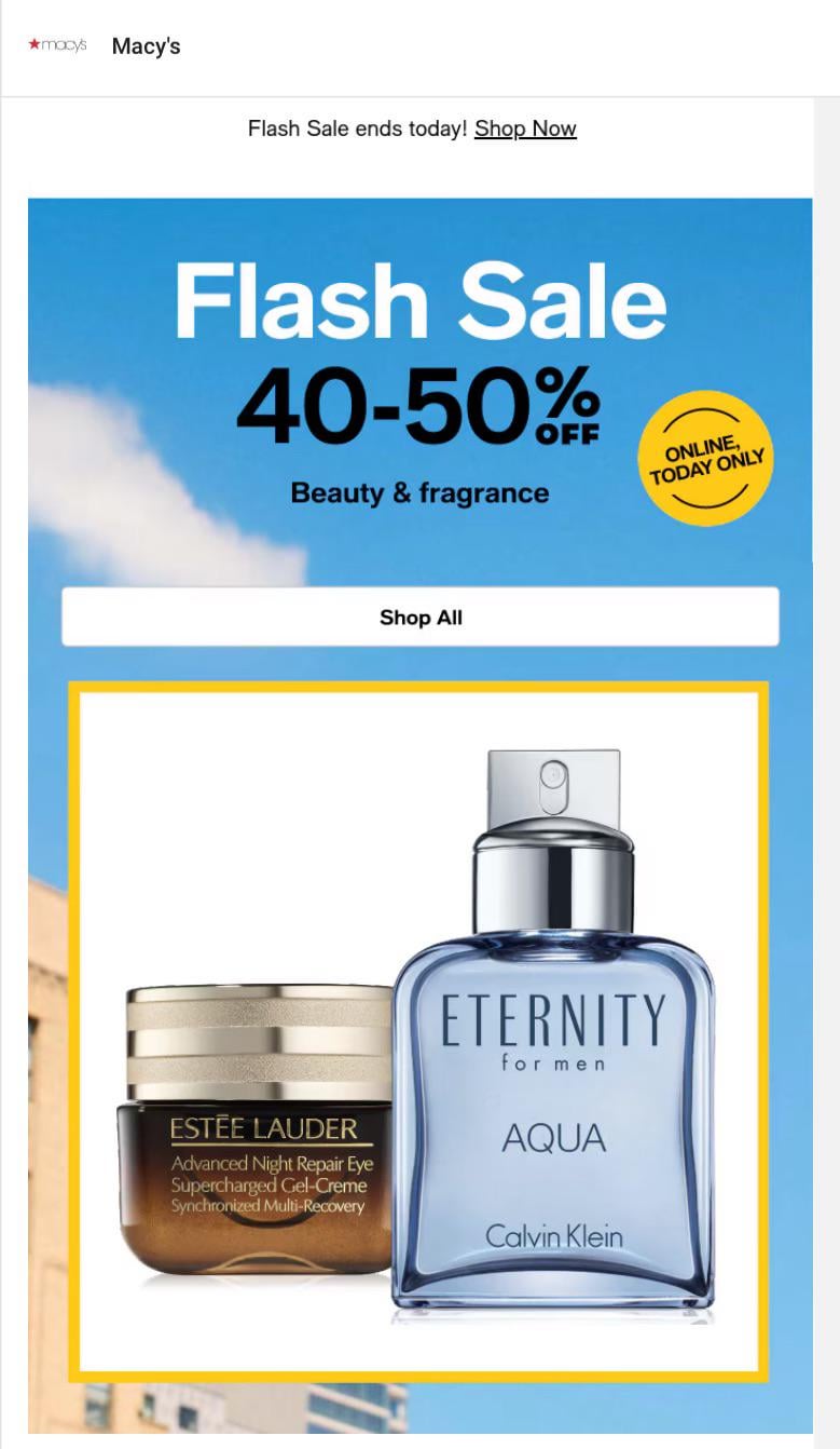 When Does Macy'S Fragrance Sale End