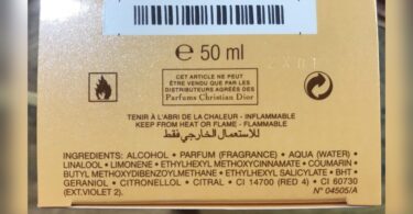 are perfume flammable