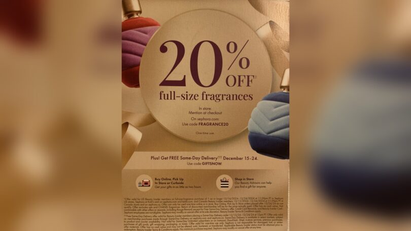 are perfumes on sale at sephora