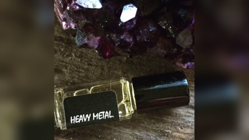 are there heavy metals in perfume