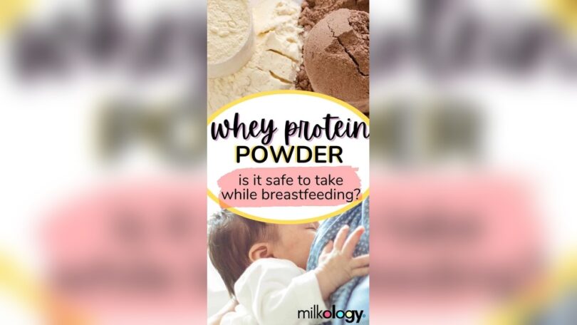 Can Breastfeeding Women Take Protein Powder