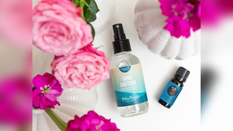 can i add perfume to my hand sanitizer