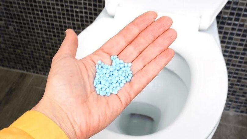 can i pour perfume down the toilet